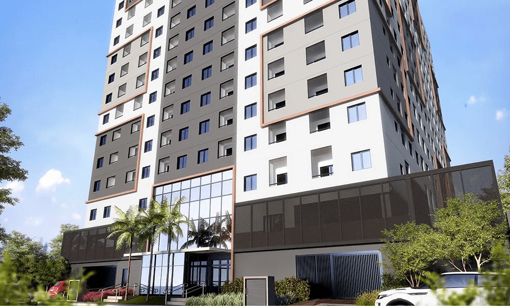 Residential development facade